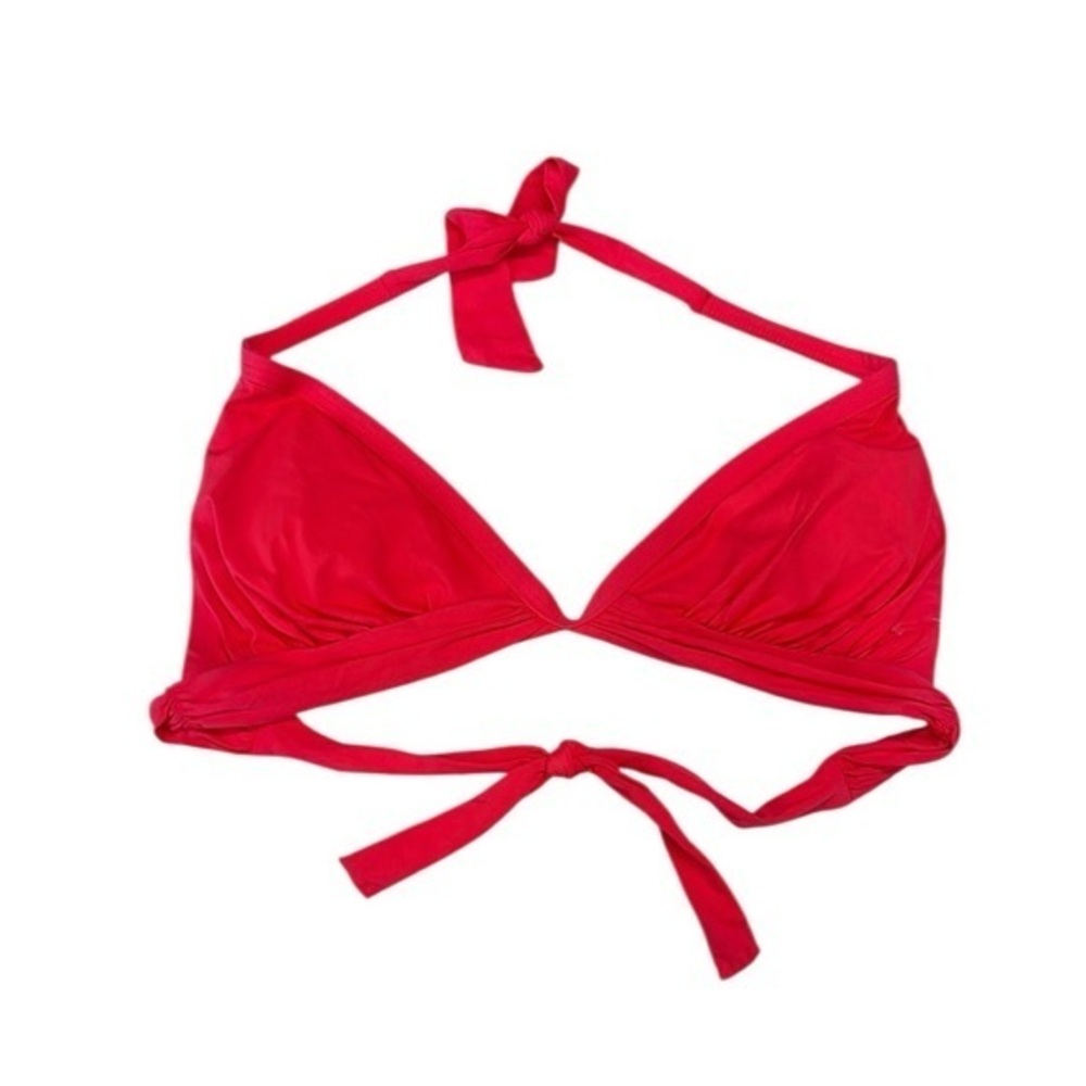 Old Navy red bikini swim top size small